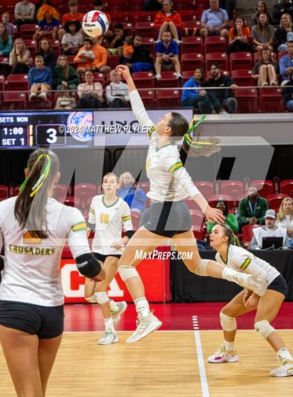 Thumbnail 3 in Marvin Ridge vs Cardinal Gibbons (NCHSAA 4A Final) photogallery.