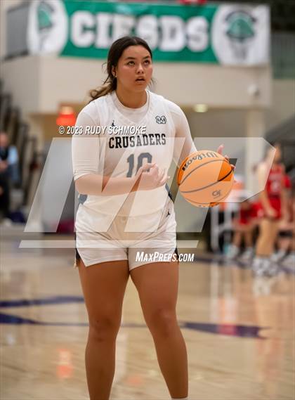 Thumbnail 3 in Imperial vs. Mater Dei Catholic (CIF SDS D1 Championship) photogallery.
