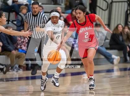 Thumbnail 1 in Imperial vs. Mater Dei Catholic (CIF SDS D1 Championship) photogallery.