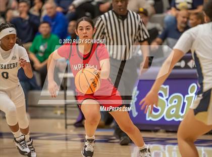 Thumbnail 1 in Imperial vs. Mater Dei Catholic (CIF SDS D1 Championship) photogallery.