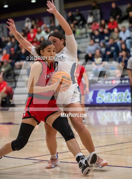 Thumbnail 3 in Imperial vs. Mater Dei Catholic (CIF SDS D1 Championship) photogallery.