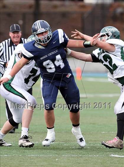 Thumbnail 1 in Sonoma Valley @ Marin Catholic (CIF NCS D3 Playoffs) photogallery.