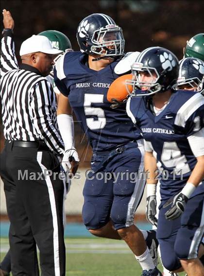 Thumbnail 2 in Sonoma Valley @ Marin Catholic (CIF NCS D3 Playoffs) photogallery.