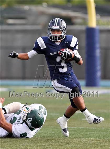 Thumbnail 3 in Sonoma Valley @ Marin Catholic (CIF NCS D3 Playoffs) photogallery.