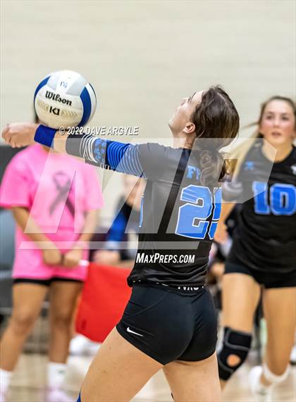 Thumbnail 2 in Pleasant Grove vs. Fremont (5A/6A Volleyball Challenge) photogallery.