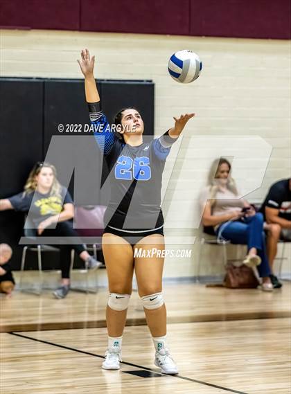 Thumbnail 3 in Pleasant Grove vs. Fremont (5A/6A Volleyball Challenge) photogallery.