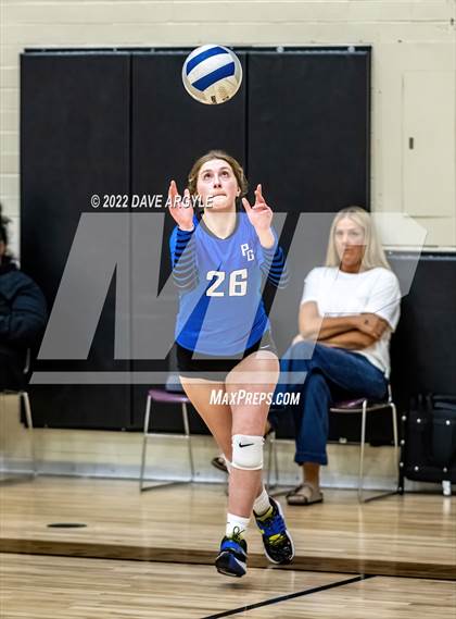Thumbnail 2 in Pleasant Grove vs. Fremont (5A/6A Volleyball Challenge) photogallery.