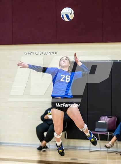 Thumbnail 3 in Pleasant Grove vs. Fremont (5A/6A Volleyball Challenge) photogallery.