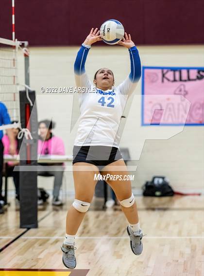 Thumbnail 1 in Pleasant Grove vs. Fremont (5A/6A Volleyball Challenge) photogallery.