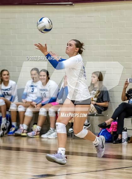 Thumbnail 2 in Pleasant Grove vs. Fremont (5A/6A Volleyball Challenge) photogallery.