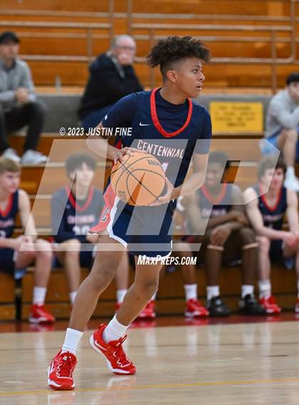 Thumbnail 2 in Centennial vs. O'Dea (Torrey Pines Holiday Classic) photogallery.