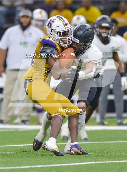 Thumbnail 2 in Homer vs. Oak Grove(LHSAA Division IV Non-Select Final) photogallery.
