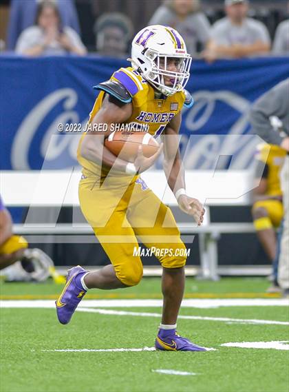 Thumbnail 3 in Homer vs. Oak Grove(LHSAA Division IV Non-Select Final) photogallery.