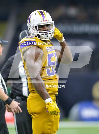 Thumbnail 1 in Homer vs. Oak Grove(LHSAA Division IV Non-Select Final) photogallery.