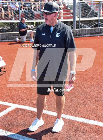 Thumbnail 3 in Guyer vs. Weslaco (UIL 6A Softball Semifinal) photogallery.
