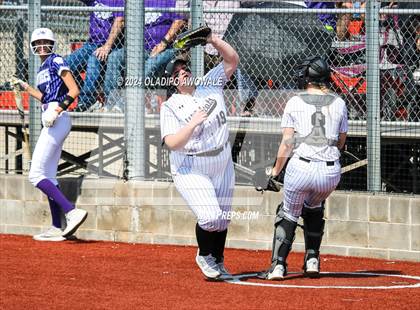 Thumbnail 3 in Guyer vs. Weslaco (UIL 6A Softball Semifinal) photogallery.
