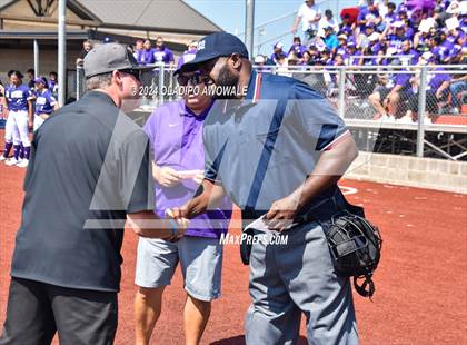 Thumbnail 1 in Guyer vs. Weslaco (UIL 6A Softball Semifinal) photogallery.