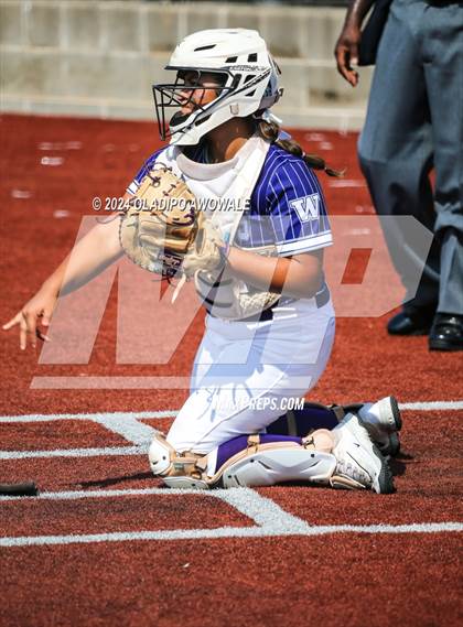 Thumbnail 1 in Guyer vs. Weslaco (UIL 6A Softball Semifinal) photogallery.
