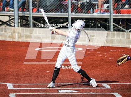 Thumbnail 2 in Guyer vs. Weslaco (UIL 6A Softball Semifinal) photogallery.