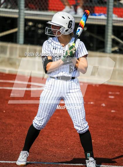 Thumbnail 1 in Guyer vs. Weslaco (UIL 6A Softball Semifinal) photogallery.