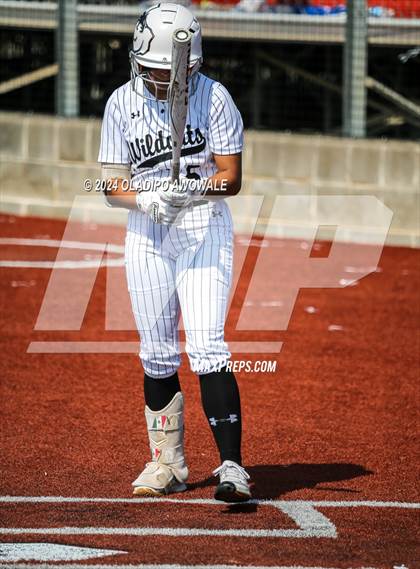 Thumbnail 1 in Guyer vs. Weslaco (UIL 6A Softball Semifinal) photogallery.