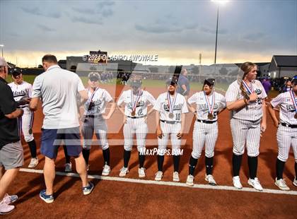 Thumbnail 1 in Guyer vs. Weslaco (UIL 6A Softball Semifinal) photogallery.