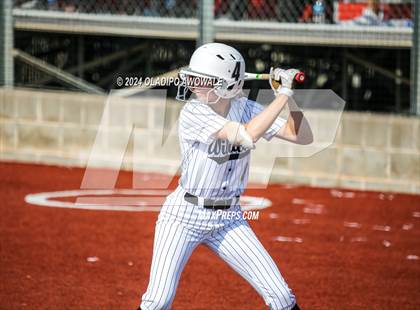 Thumbnail 3 in Guyer vs. Weslaco (UIL 6A Softball Semifinal) photogallery.
