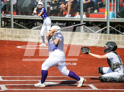 Thumbnail 1 in Guyer vs. Weslaco (UIL 6A Softball Semifinal) photogallery.