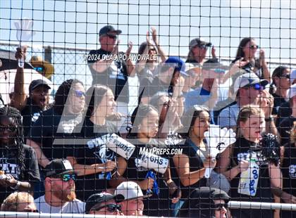 Thumbnail 2 in Guyer vs. Weslaco (UIL 6A Softball Semifinal) photogallery.