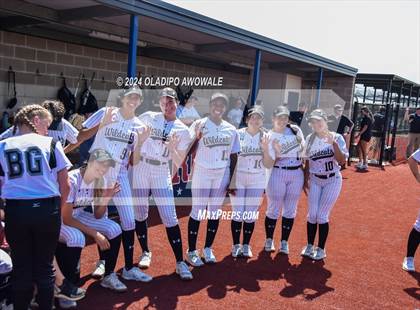Thumbnail 1 in Guyer vs. Weslaco (UIL 6A Softball Semifinal) photogallery.