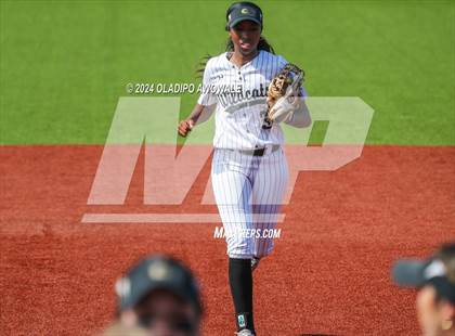 Thumbnail 3 in Guyer vs. Weslaco (UIL 6A Softball Semifinal) photogallery.