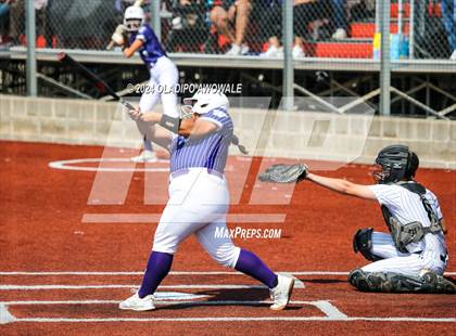 Thumbnail 3 in Guyer vs. Weslaco (UIL 6A Softball Semifinal) photogallery.