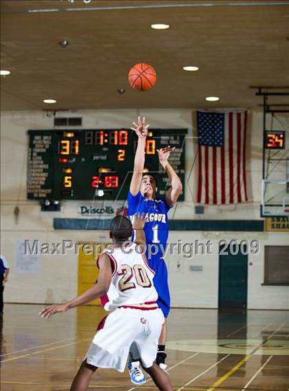 Thumbnail 2 in Clovis West vs Agoura (Santa Barbara Holiday Classic) photogallery.