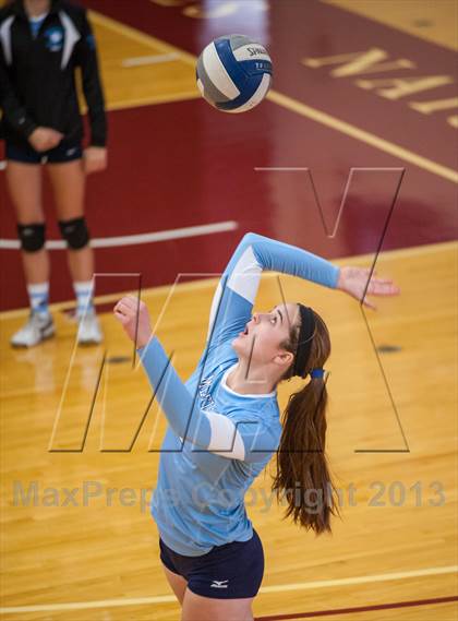 Thumbnail 3 in Coventry vs Medfield (2013 Volleyhall Classic) photogallery.