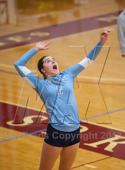 Thumbnail 2 in Coventry vs Medfield (2013 Volleyhall Classic) photogallery.