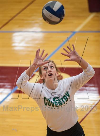 Thumbnail 2 in Coventry vs Medfield (2013 Volleyhall Classic) photogallery.