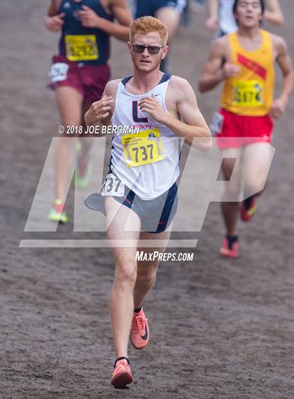 Thumbnail 1 in CIF State Cross Country Championships (Boys D2 Race) photogallery.