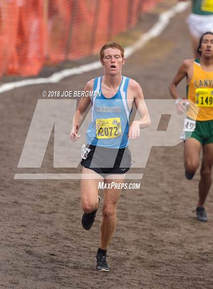 Thumbnail 3 in CIF State Cross Country Championships (Boys D2 Race) photogallery.