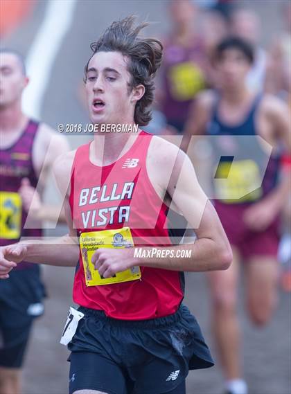 Thumbnail 2 in CIF State Cross Country Championships (Boys D2 Race) photogallery.