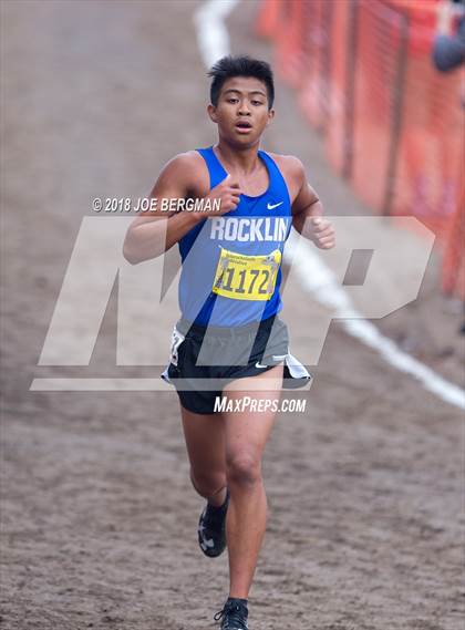 Thumbnail 1 in CIF State Cross Country Championships (Boys D2 Race) photogallery.