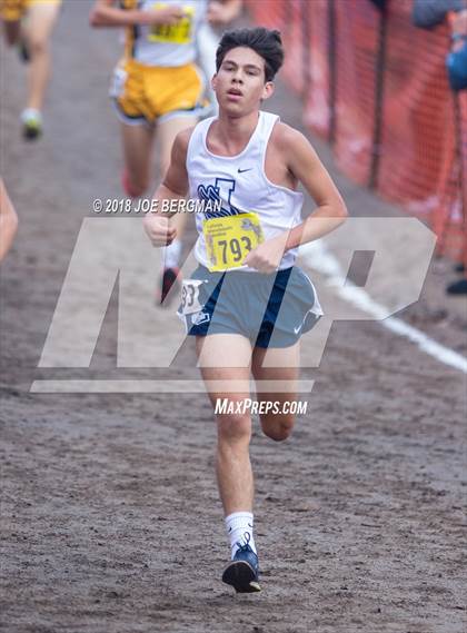 Thumbnail 3 in CIF State Cross Country Championships (Boys D2 Race) photogallery.