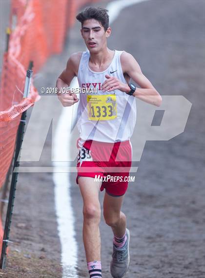 Thumbnail 3 in CIF State Cross Country Championships (Boys D2 Race) photogallery.