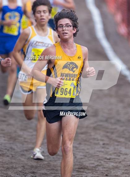 Thumbnail 3 in CIF State Cross Country Championships (Boys D2 Race) photogallery.