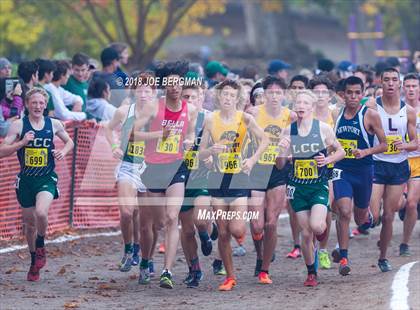 Thumbnail 2 in CIF State Cross Country Championships (Boys D2 Race) photogallery.