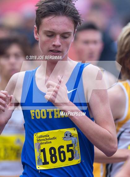 Thumbnail 2 in CIF State Cross Country Championships (Boys D2 Race) photogallery.