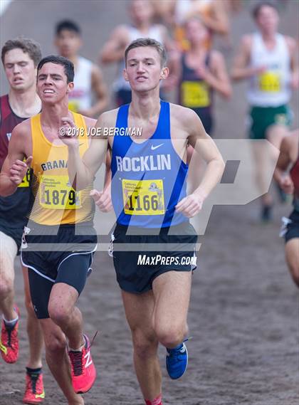 Thumbnail 2 in CIF State Cross Country Championships (Boys D2 Race) photogallery.