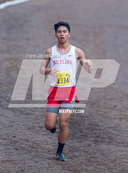 Thumbnail 3 in CIF State Cross Country Championships (Boys D2 Race) photogallery.