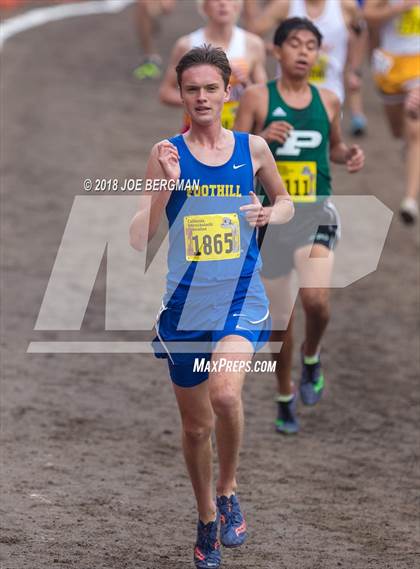 Thumbnail 2 in CIF State Cross Country Championships (Boys D2 Race) photogallery.