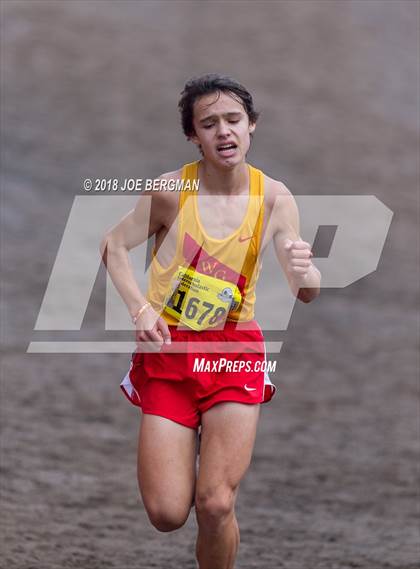 Thumbnail 2 in CIF State Cross Country Championships (Boys D2 Race) photogallery.