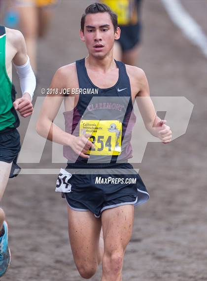 Thumbnail 1 in CIF State Cross Country Championships (Boys D2 Race) photogallery.